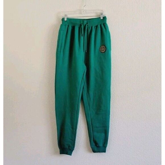 10 Deep Sweatpants VCTRY Size M  Lounge Joggers Fleece Drawstring New - Picture 12 of 12